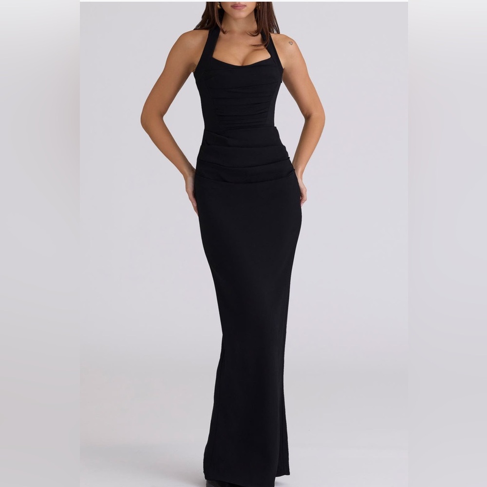 House of CB Sahar Halter Maxi Dress